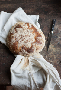 Pane semintergrale con farina di ceci