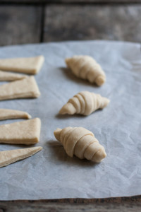 Mini croissant salati