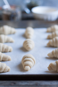 Mini croissant salati
