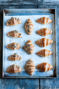 Mini croissant salati