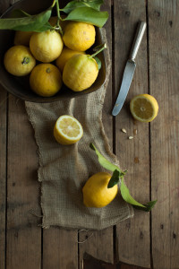 Torta al limone e farina di mandorle