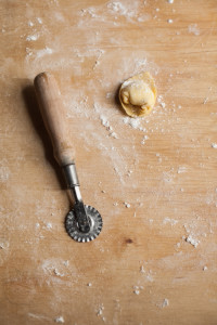 Tortelli di farro con ricotta e limone